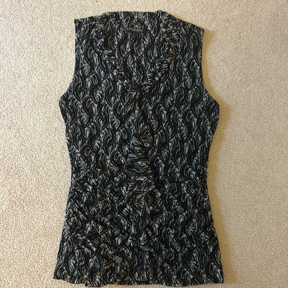 Classiques Entier black and white blouse